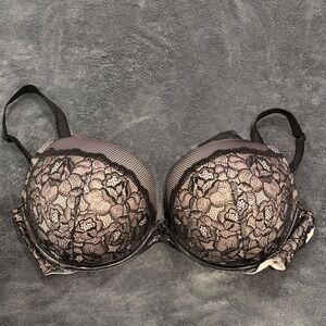 Torrid Blush Pink Lace Overlay Bra
